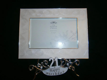 The Leonardo Collection 18 th happy birthday photo frame 4"x6"