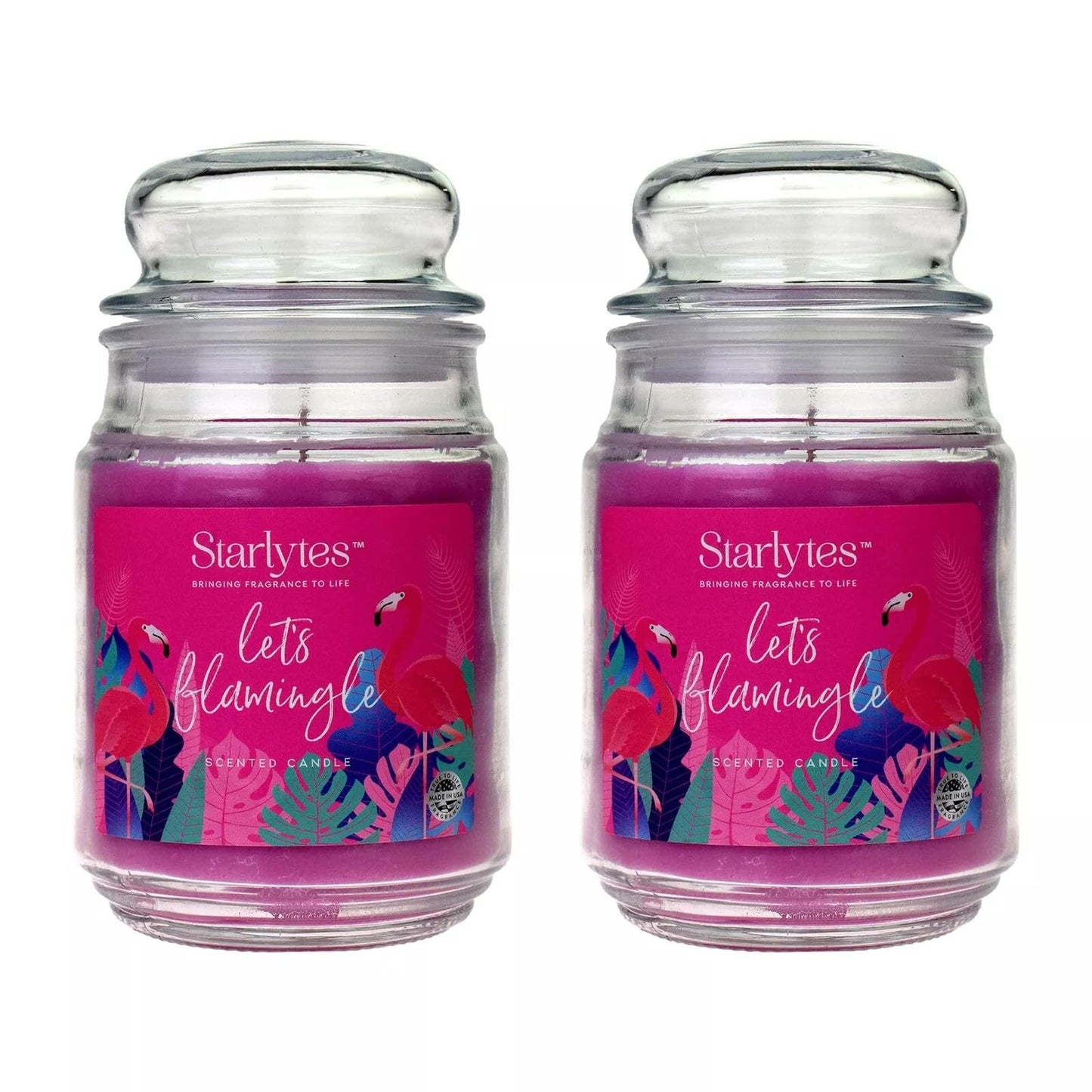 Starlytes Lets Flamingle Scented Candle 510g