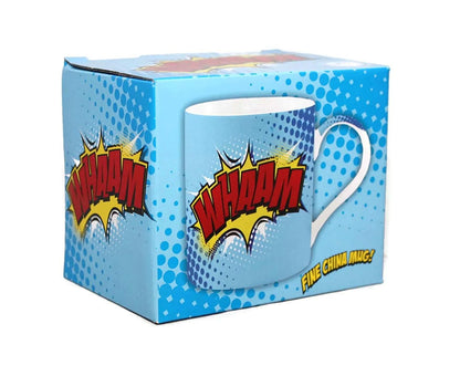 Superhero Comic Style Whaam! Fine China Mug