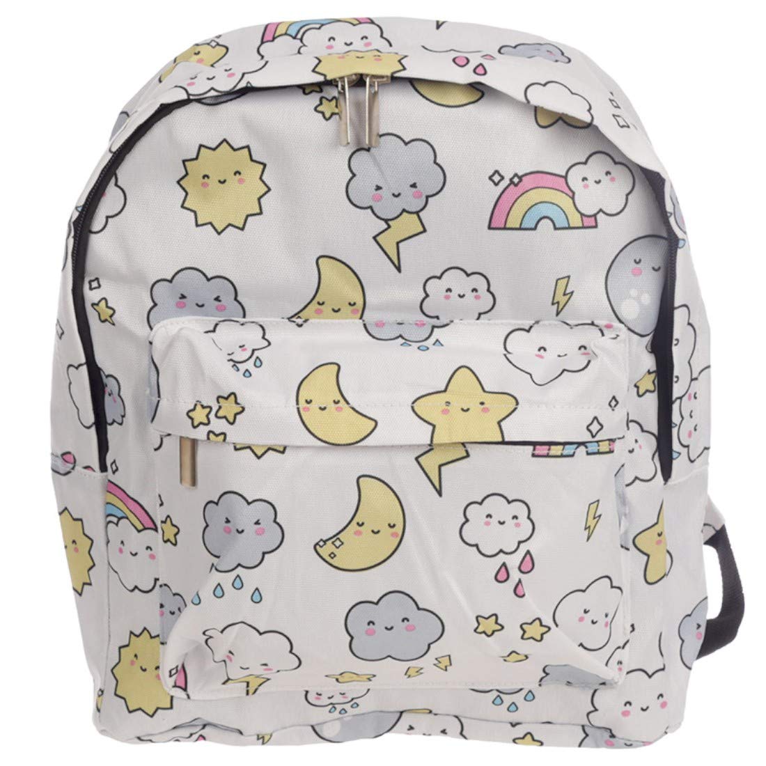 Sloth Backpack - Beige, Printed, Made of 100% Polyester