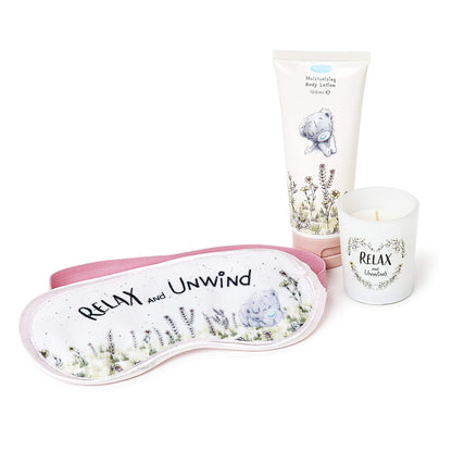 Me to You AGZ01095 Me to You Relax & Unwind Gift Set-Eye Mask, Lotion & Candle