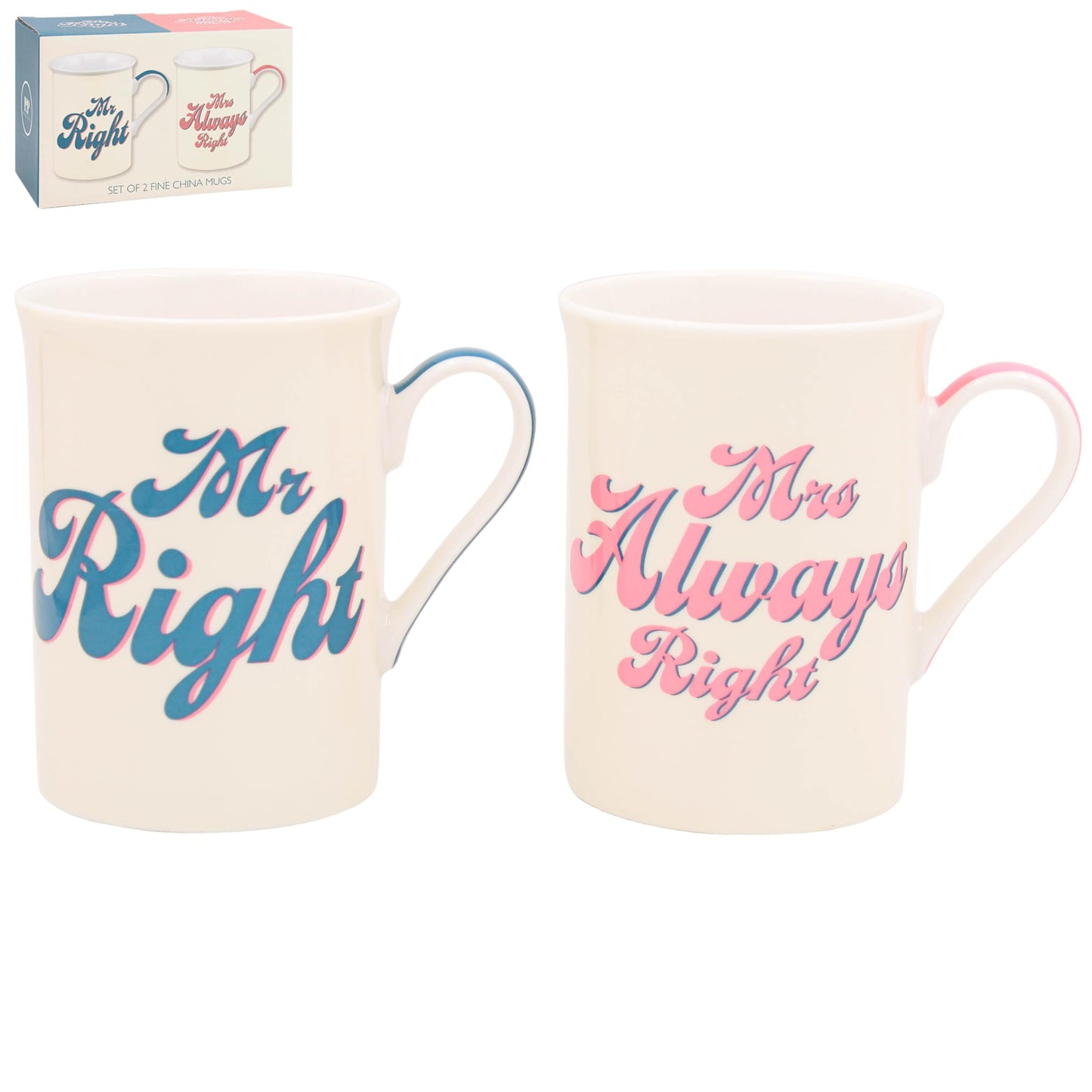 Lesser & Pavey His N Hers His Mug Set