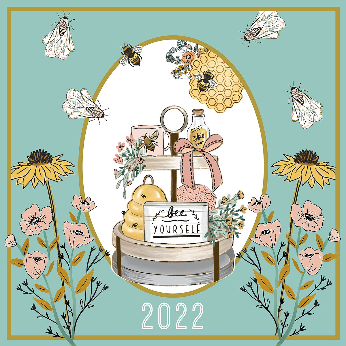 Robert Frederick Beekeeper Large Square Calendar, 22SQ04