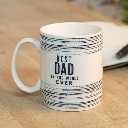 widdop Fathers Day Gift Best Dad in The World Ever Stoneware Mug by Celebrations