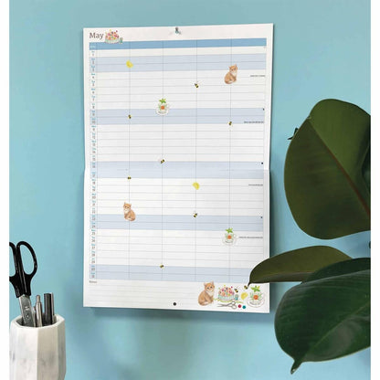 Carousel Worldwide, Life in the Kitchen 2026 A4 Wall Calendar Planner