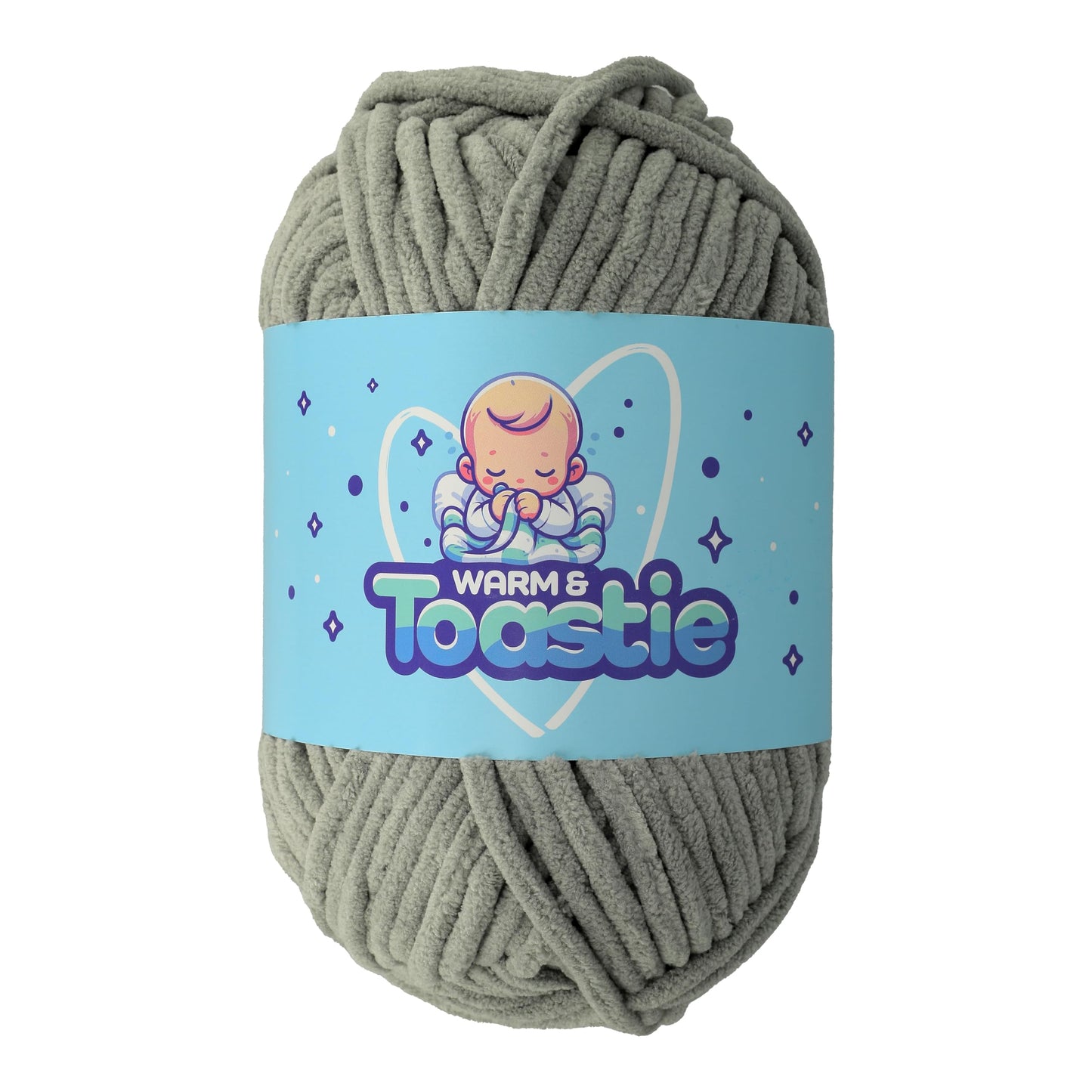 King Cole Warm & Toastie Chunky Yarn - 200g Ball - Incredibly Soft Super Chunky Knitting Wool for Cosy Blankets, Toys, and Scarves