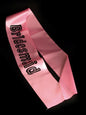 Alandra Party MISS-200 Bridesmaid Sash Miss Behave, Pink, One Size
