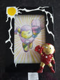SUPERHERO IRON MAN CHILDREN RESIN PHOTO FRAME 6 X 4". PERFECT GIFT