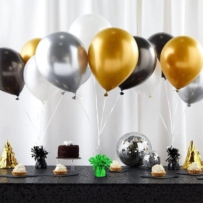 White Foil Balloon Weight | 1 Pc.