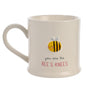 Celebrations - Love Life - 'You are The Bee's Knees' Mother's Day Ceramic Mug - Kitchen Gifting and Homeware for Tea, Coffee & Hot Drinks - 330ml / 11.15oz.