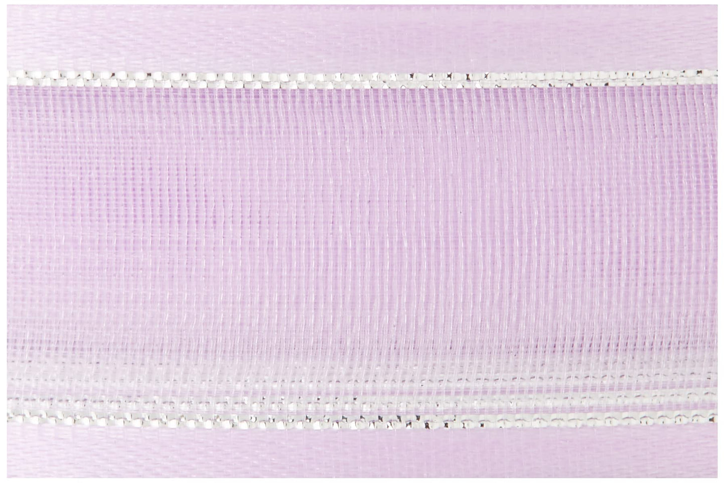 CLUB GREEN ORG.SAT/EDGE RIB 23MMX25M LILAC/SILVER, Fabric, 11 x 11 x 3.08 cm