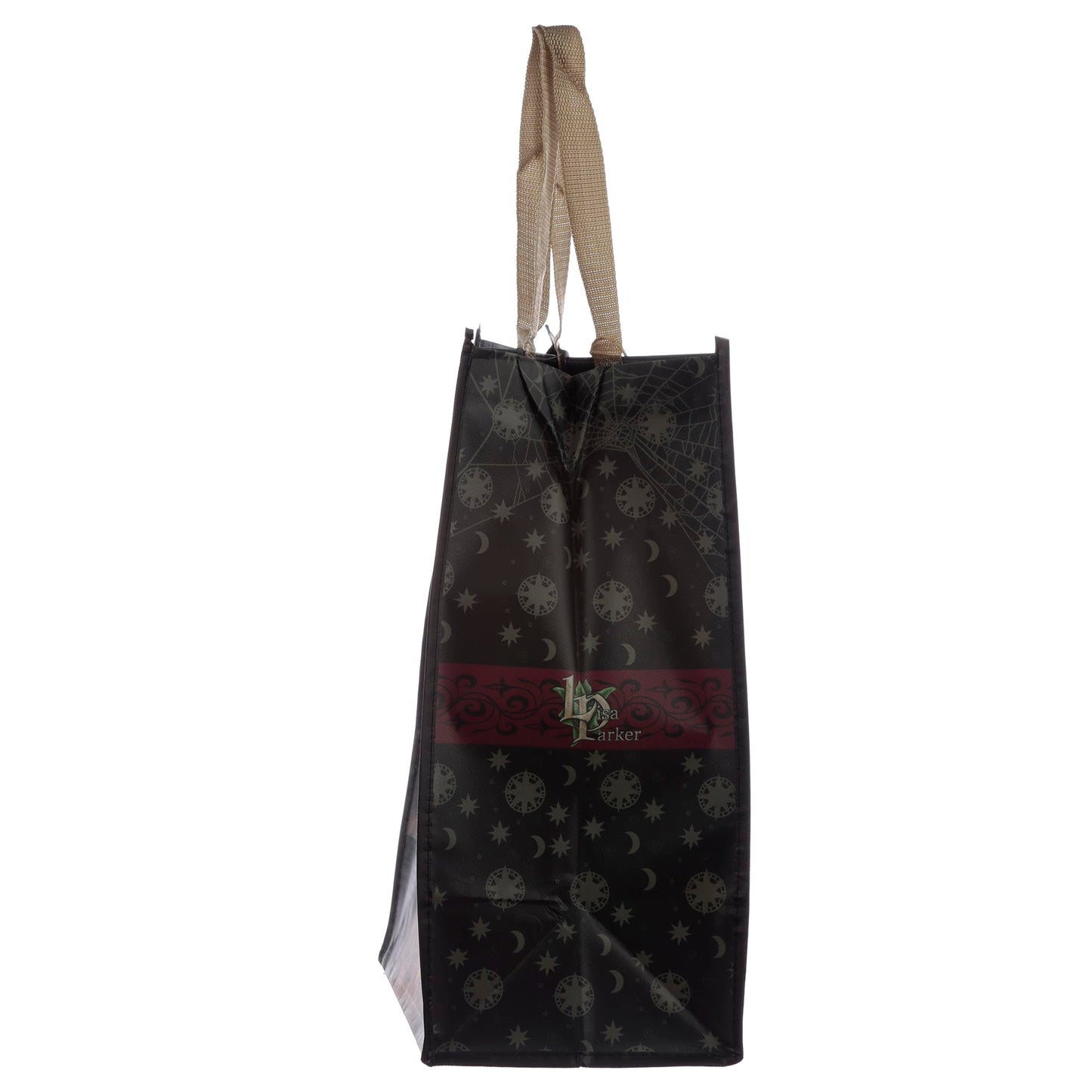 Puckator Lisa Parker Absinthe Cat Reusable Shopping Bag - Shoulder Bags - Handbags for Women - Canvas Tote Bags for Women - Shopping Hand Bag - Large Ladies Bags - Aesthetic Stuff - Big Foldaway Bag