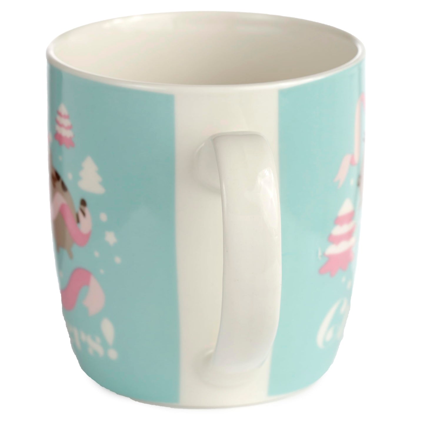 Puckator Christmas Pusheen the Cat Porcelain Tea Coffee Mug - Funny Home Accessories - Cute Gifts for Girlfriend - Large Mugs for Men Women Hot Drinks - Cute Cups Presents - Secret Santa Gift Cup Set