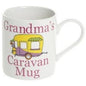 The Leonardo Collection Grandma's Caravan Mug Novelty Gift Boxed, Ceramic, White, 1 Count (Pack of 1)