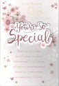 To A Very Special wife ~ mothers Day card boxed