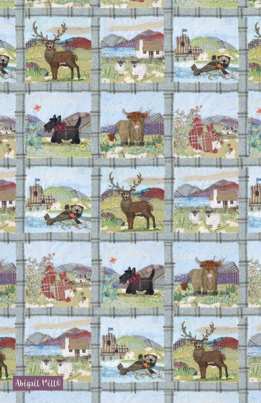 Abigail Mill Tweedie 100% Cotton Tea Towel