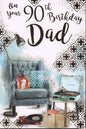 Celebrate a milestone birthday with this heartfelt 90th birthday card,