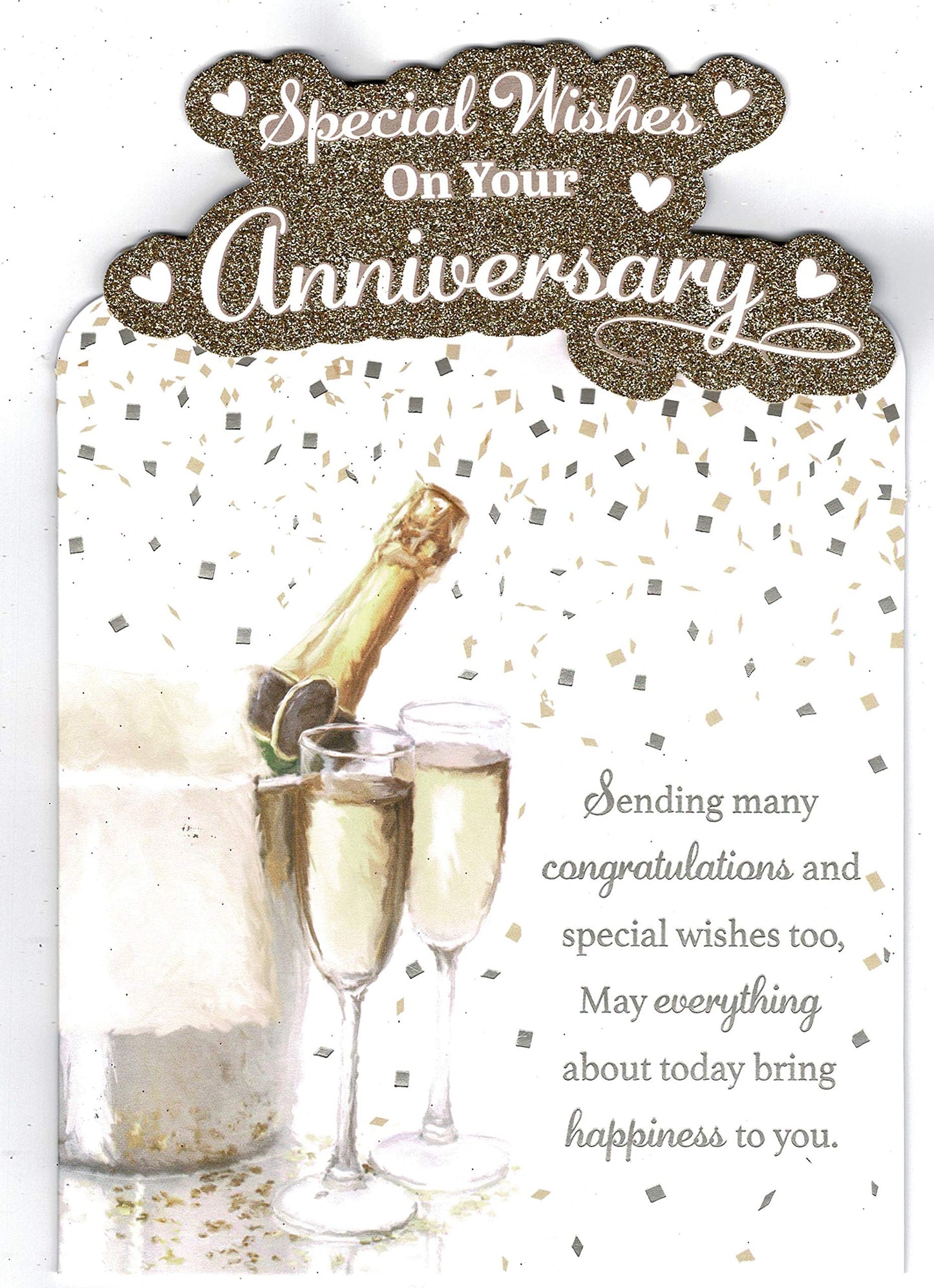 Anniversary Card 'Special Wishes On Your Anniversary'