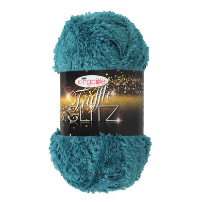 King Cole Truffle Glitz Yarn Super Soft Faux Fur Effect Stylish Fashion Wool 100g Ball