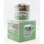 Cachet Donkey Donkies Animal Fine Art Watercolour China Gift Mug