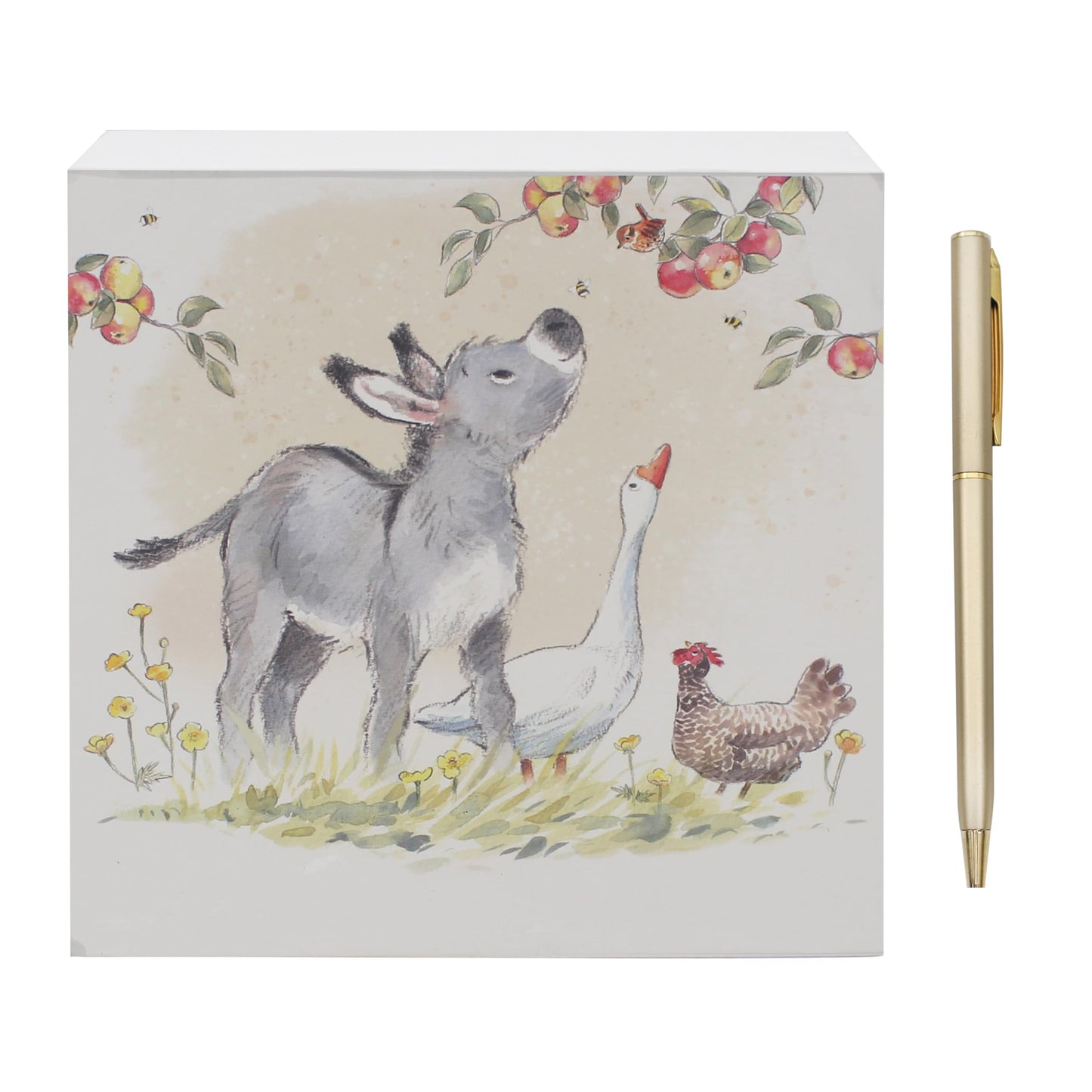 The Leonardo Collection Memo Pad & Pen For Notes