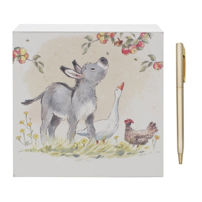 The Leonardo Collection Memo Pad & Pen For Notes