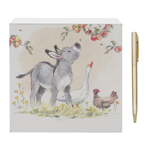 The Leonardo Collection Memo Pad & Pen For Notes