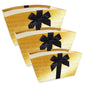Gift Tray Set Of 3 Gold & Black