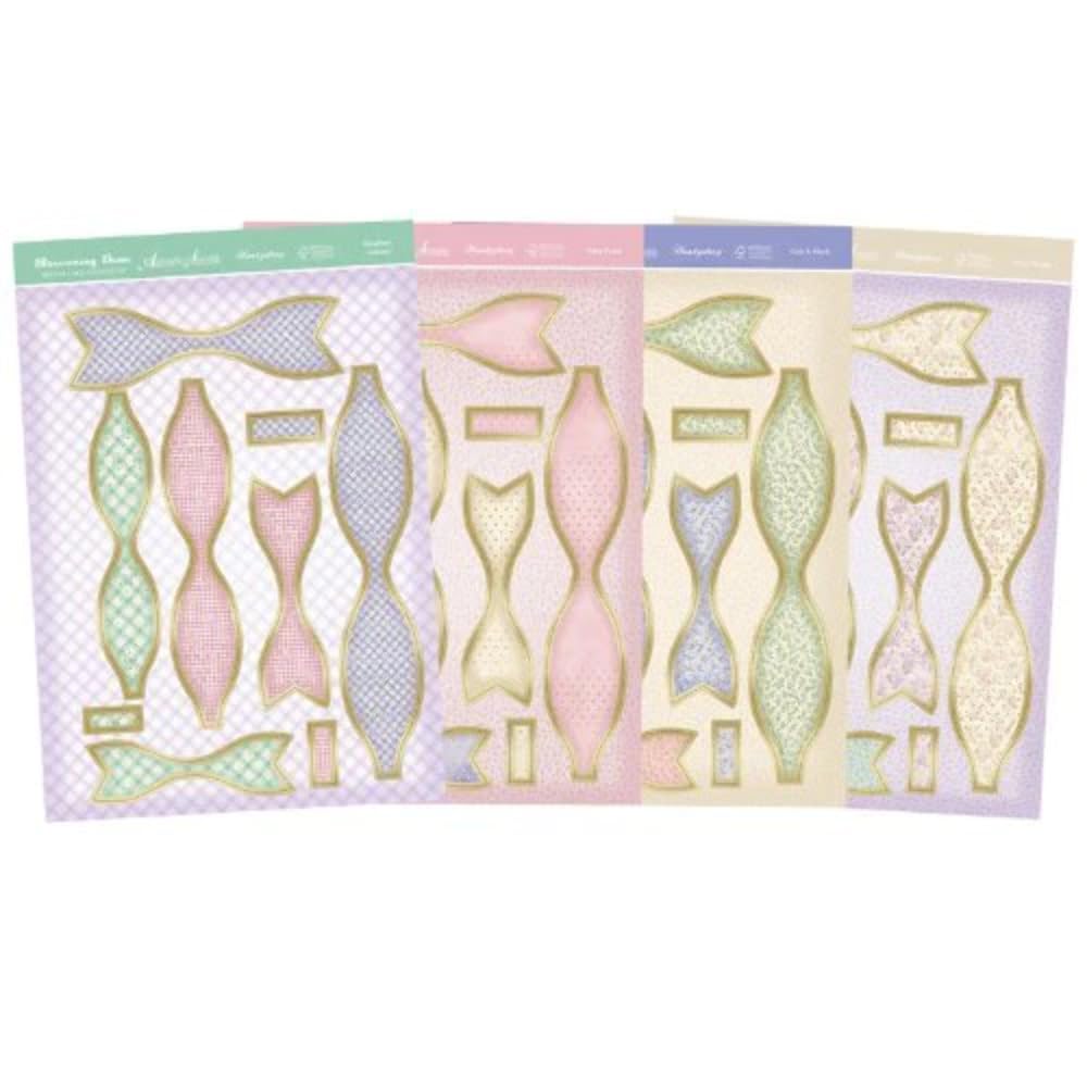 hunkydory adorable scorable little paws blossoming bow embellishments kit