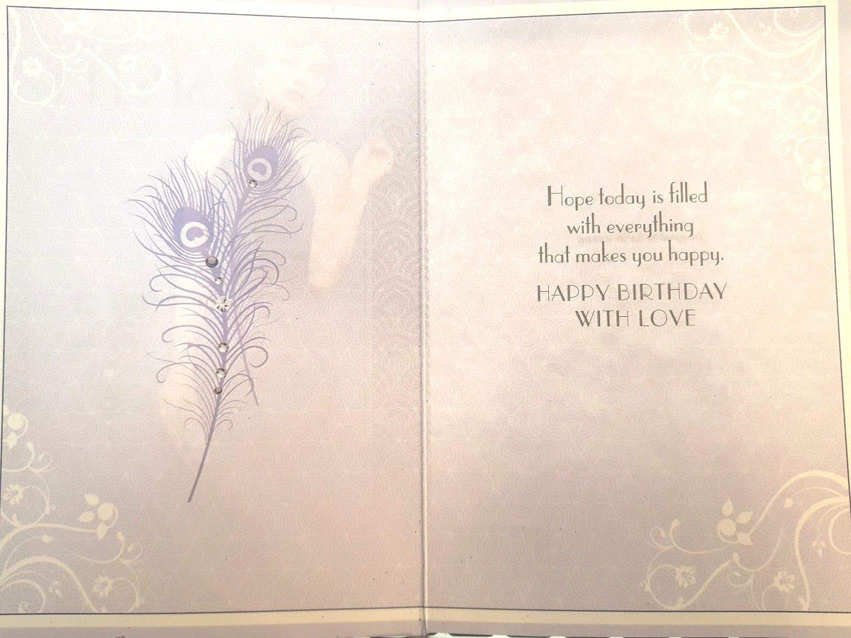 Simon Elvin Art Deco ~ Special Daughter - Birthday Greeting Card