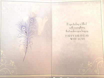 Simon Elvin Art Deco ~ Special Daughter - Birthday Greeting Card