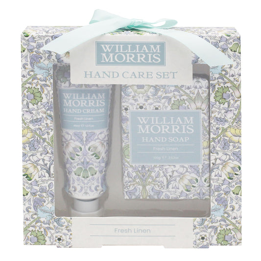 The Leonardo Collection William Morris Lodden Hand Care For All Type Skin | Hydrating Hand Cream & Lip Balm Moisturiser For Everyday Use | Vegan Friendly Beauty Essentials For Women & Men