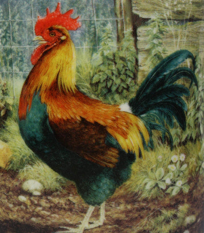 Rooster Fine Art Watercolour Fine China Mug