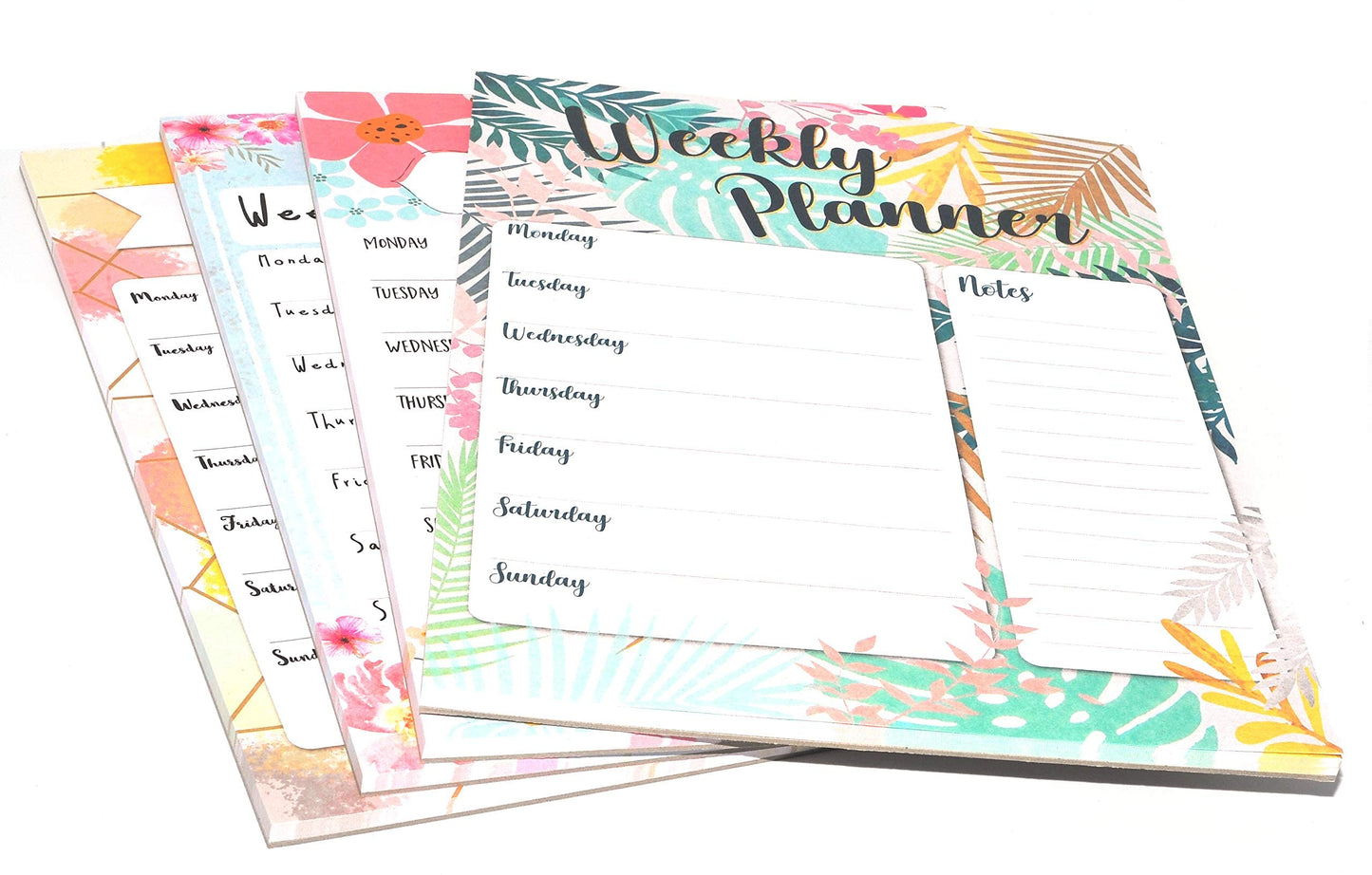 iCompact - 1x A4 Flowers Layout Weekly Planner Pad Design at Random