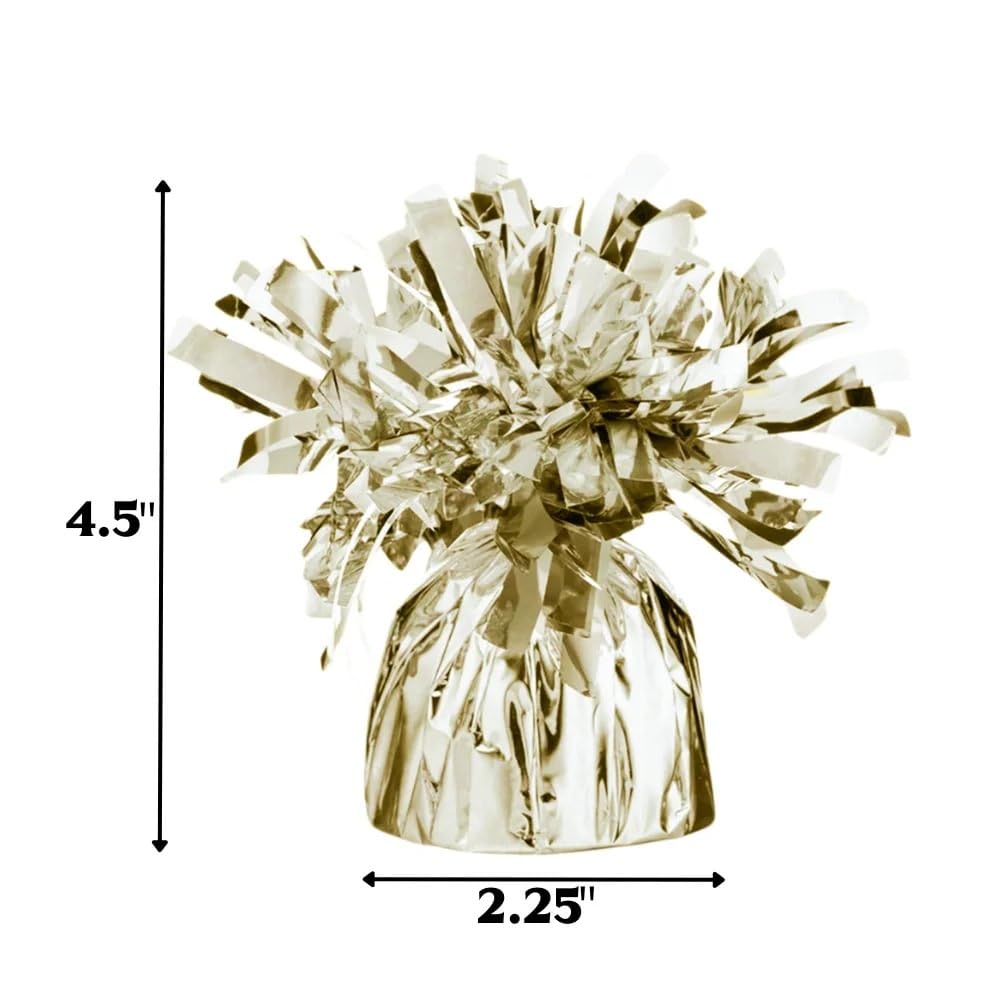 White Foil Balloon Weight | 1 Pc.