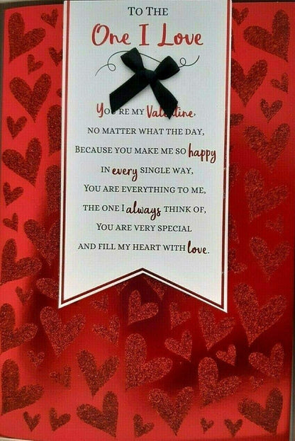 ONE I Love - Valentine's Day Card Boxed