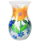Flower Vase Glass Sunflowers