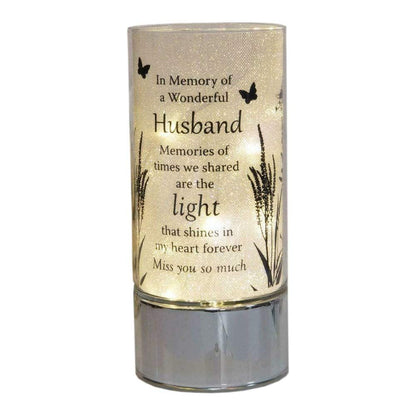 Thoughts of you MEMORIAL TUBE LIGHT - HUSBAND