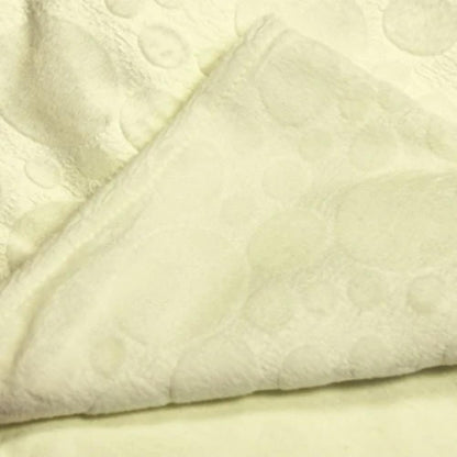 Snuggle Baby Embossed Baby Blanket, Cream, Moses/Crib/Pram