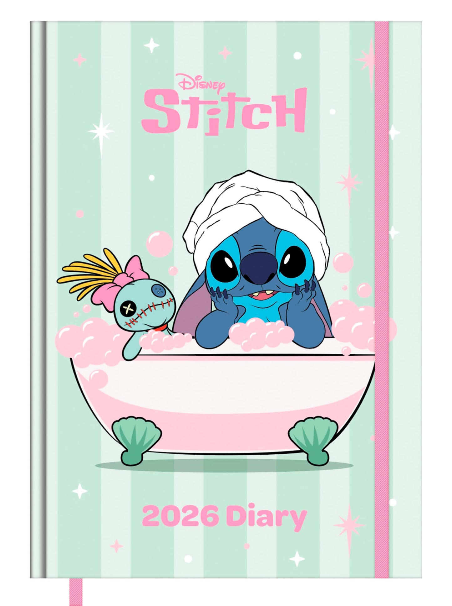 Pyramid - Lilo & Stitch 2026 - Book Calendar A5 (15 x 21 cm) with Weekly Disney Motifs by Lilo & Stitch, Planner for School, University, Work & Fans of the Hawaiian Adventure