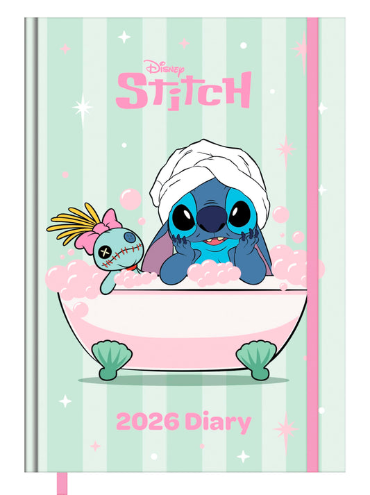 Pyramid - Lilo & Stitch 2026 - Book Calendar A5 (15 x 21 cm) with Weekly Disney Motifs by Lilo & Stitch, Planner for School, University, Work & Fans of the Hawaiian Adventure