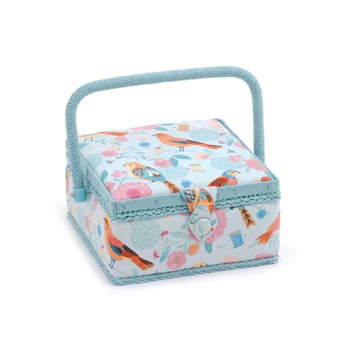 Hobby Gift Sewing Box: Small, Birdsong, 20 x 20 x 11cm