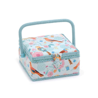 Hobby Gift Sewing Box: Small, Birdsong, 20 x 20 x 11cm