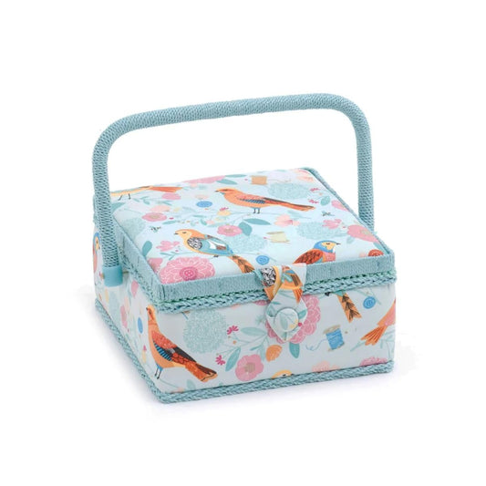 Hobby Gift Sewing Box: Small, Birdsong, 20 x 20 x 11cm