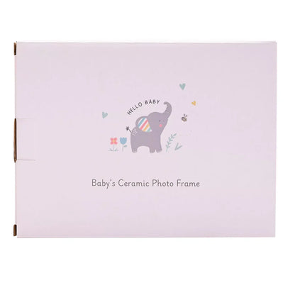 Baby Boy Ceramic Photo Frame