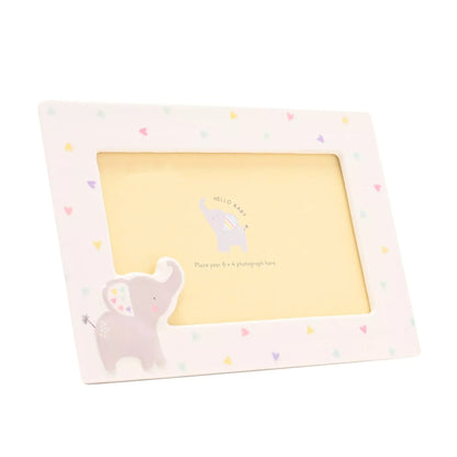 Hello Baby Ceramic Photo Frame