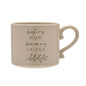 Widdop Moments Stoneware Ceramic Mum Mug - Mum Forever Friend Mug - Fawn Colour - Coffee Mug Tea Hot Drinks - Approx 350ml - Gift for Mum Birthday Mother's Day Present