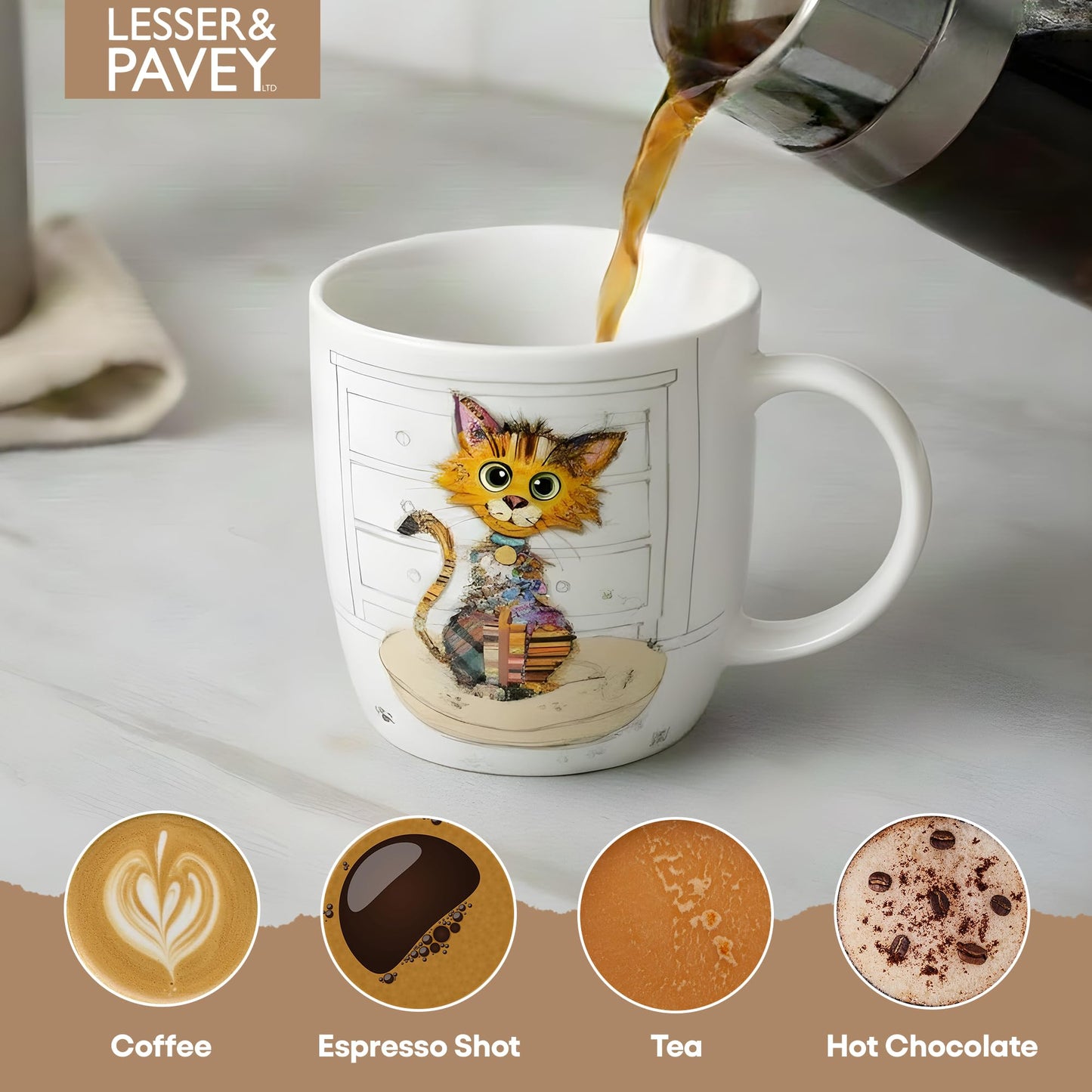 Lesser & Pavey Coffee Mug