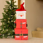 Santa Plush Christmas Large Stackable Gift Boxes - Pack of 3