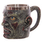 Puckator Chope de Décoration-Tête de Zombie (Emballage en Vrac) Decorative Figurine, Multicoloured, Unique